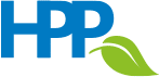 HPP Recycles logo with leaf